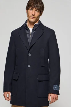 Abrigo azul marino Cambridge con detalles Polo Club