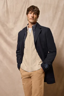 Abrigo azul marino Cambridge con detalles Polo Club