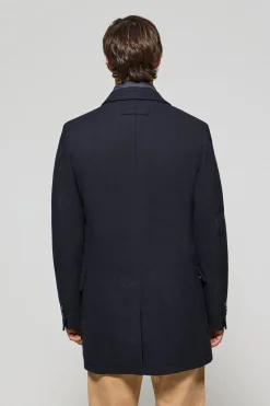 Abrigo azul marino Cambridge con detalles Polo Club