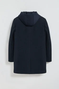 Abrigo Claude azul marino con detalles Polo Club