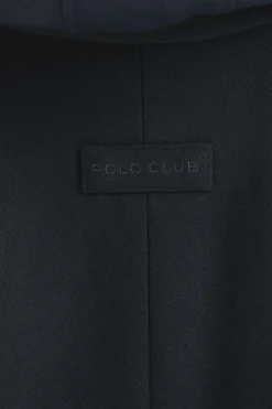 Abrigo Clement azul marino con logo Polo Club