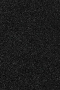 Abrigo corto Lona negro cruzado abotonado y detalles Polo Club
