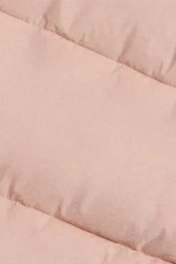 Abrigo Gracia rosa reversible con capucha fija y detalles Polo Club