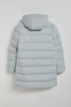 Abrigo gris Courchevel de capucha desmontable y detalles Polo Club