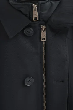 Abrigo Hunter azul marino con detalles Polo Club