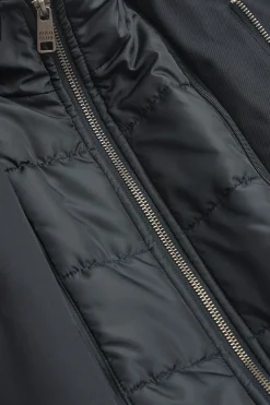 Abrigo Hunter azul marino con detalles Polo Club