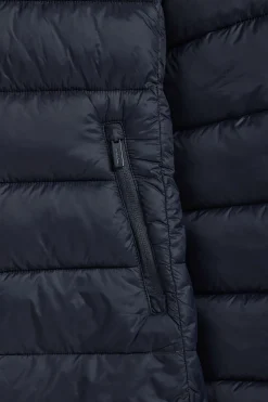 Abrigo Suzette ultralight azul marino con bordado Rigby Go