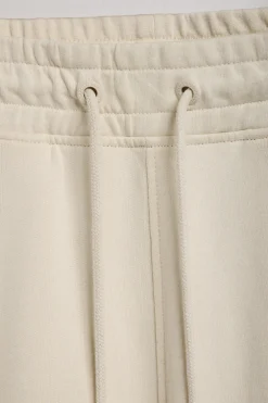 Bermuda Jonas beige de algodón y patrón relaxed fit con parche en sarga engomado Polo Club