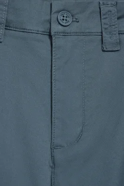 Bermuda relax azul denim con detalles Polo Club