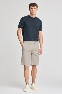 Bermuda relax gris claro con detalles Polo Club