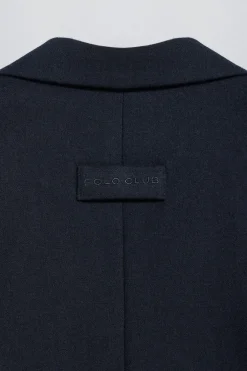 Blazer Cameron azul marino con detalles Polo Club