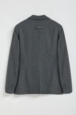Blazer Cameron gris con detalles Polo Club