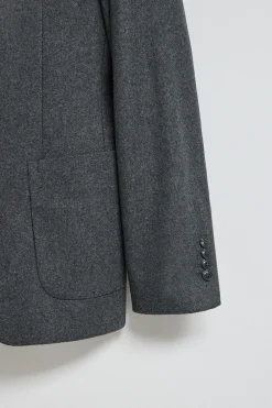 Blazer Cameron gris con detalles Polo Club