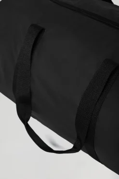 Bolsa ligera de viaje negra con detalle Polo Club