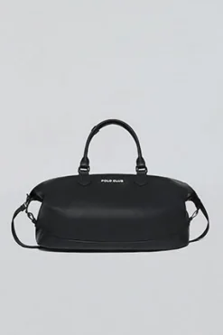 Bolsa negra Kent con cremallera y detalles Polo Club