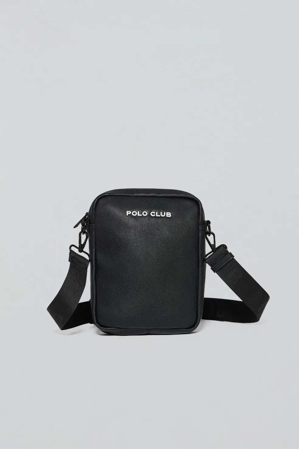 Bolso bandolera negra Radley con detalles Polo Club