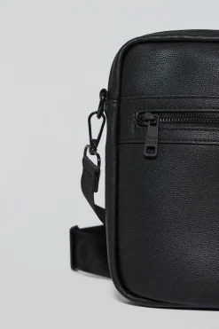 Bolso bandolera negra Radley con detalles Polo Club
