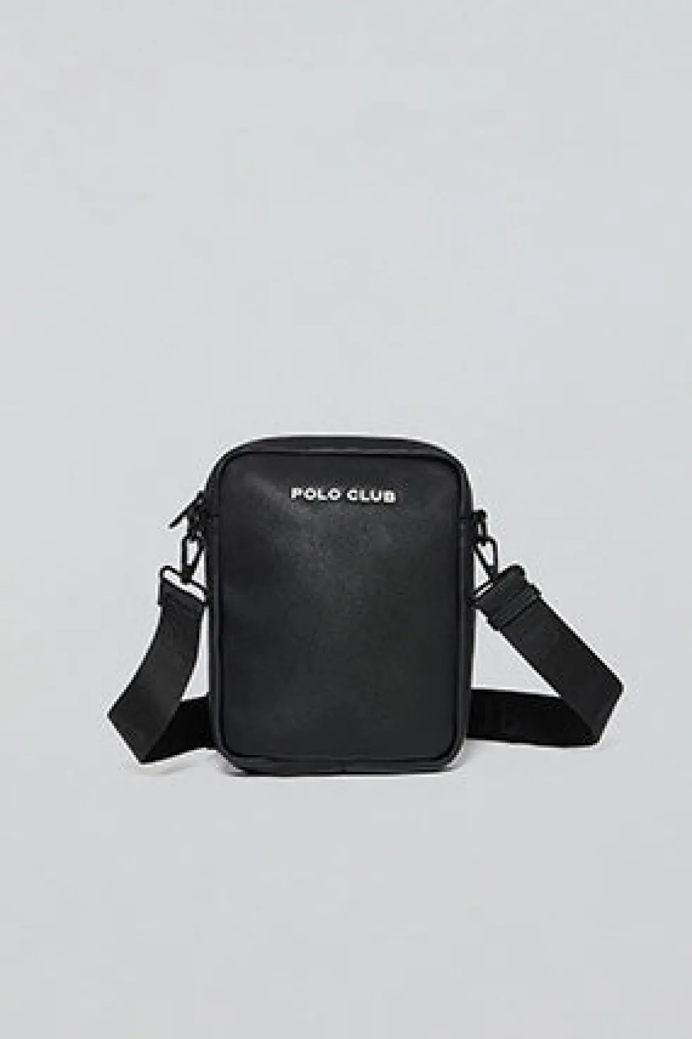 Bolso bandolera negra Radley con detalles Polo Club