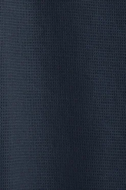 Camisa azul marino de corte regular cuello con botones y logo Polo Club