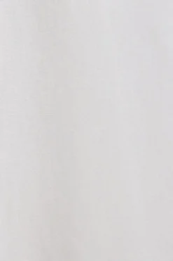 Camisa blanca de popelín garment dye con bordado Rigby Go