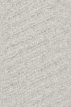 Camisa color crema regular de lino y algodón con bordado Rigby Go