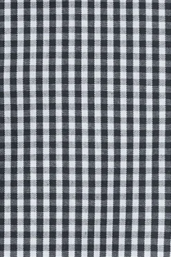 Camisa de cuadros vichy azul marino con logo Rigby Go