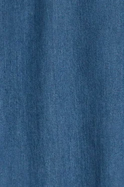 Camisa denim con bolsillo y detalle Polo Club