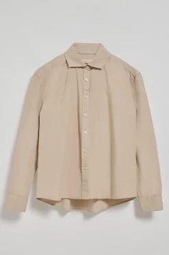 Camisa loose fit color arena con logo block Polo Club