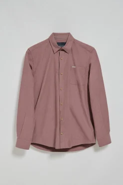 Camisa oxford Cambridge granate con bolsillo y detalle Polo Club