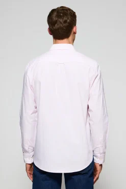 Camisa raya yale rosa con logo bordado Rigby Go
