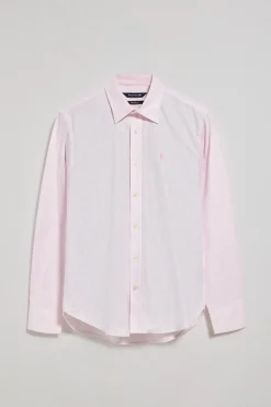 Camisa raya yale rosa con logo bordado Rigby Go