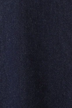 Camisa vaquera azul indigo de corte slim con logo Polo Club