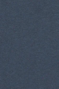 Camiseta azul denim de cuello redondo con bordado Rigby Go