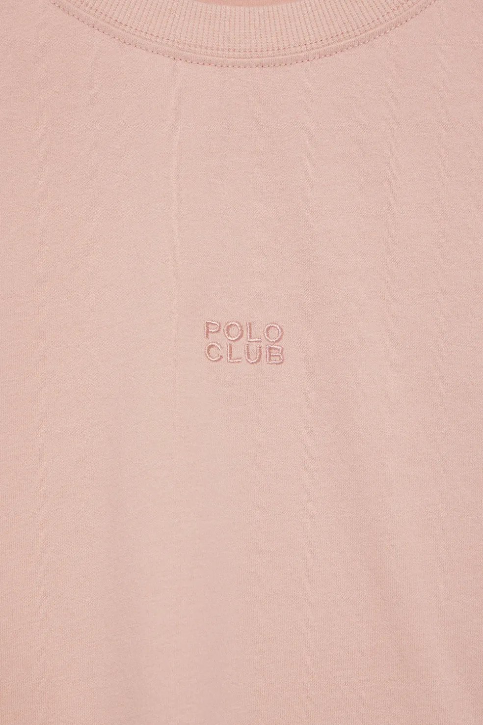 Camiseta color maquillaje Danae con logo bordado
