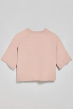 Camiseta color maquillaje Danae con logo bordado