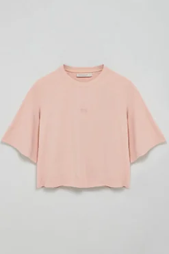 Camiseta color maquillaje Danae con logo bordado