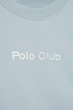 Camiseta Diamond azul claro con print foil Polo Club