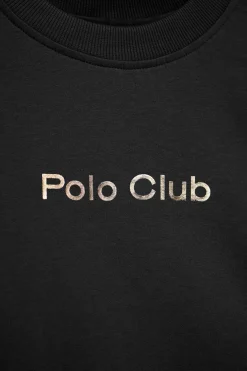 Camiseta Diamond azul marino con print foil Polo Club