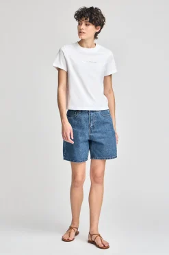 Camiseta Diamond blanca con print foil Polo Club