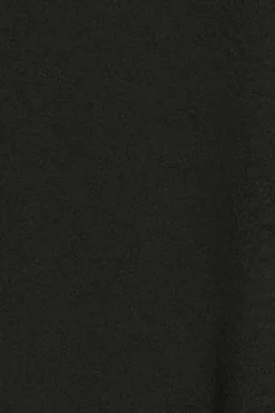 Camiseta negra de manga corta y cuello redondo con logotipo Polo Club