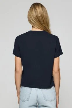 Camiseta Tori azul marino con logo Minimal Combo Polo Club