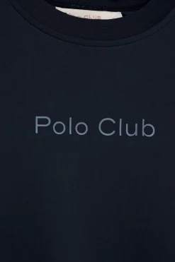 Camiseta Tori azul marino con logo Minimal Combo Polo Club