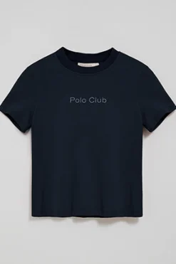 Camiseta Tori azul marino con logo Minimal Combo Polo Club