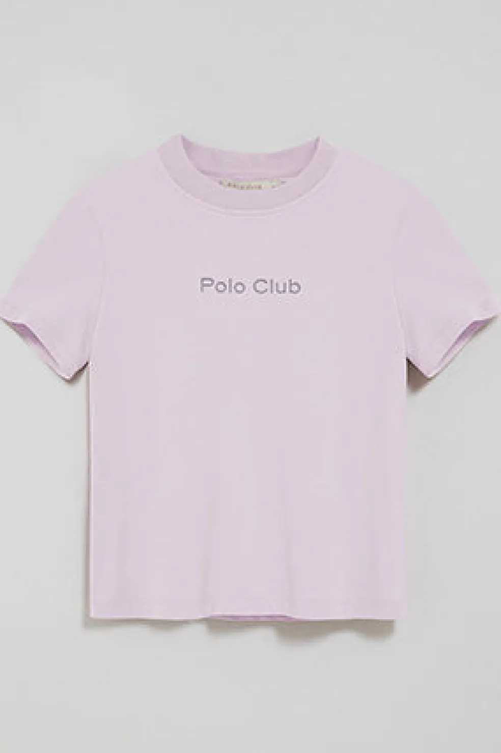 Camiseta Tori color lavanda con logo Minimal Combo Polo Club
