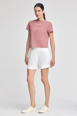 Camiseta Tori rosa empovaldo con logo Minimal Combo Polo Club
