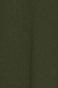Camiseta verde con cuello de pico y logo bordado Rigby Go