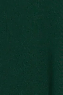Camiseta verde esmeralda de manga corta y cuello redondo con logotipo Polo Club