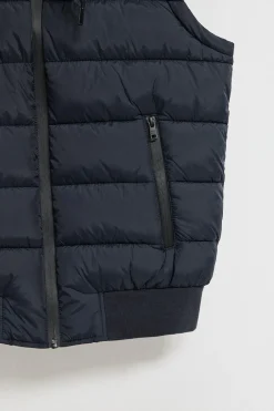 Chaleco acolchado azul marino Canyon con detalles Polo Club