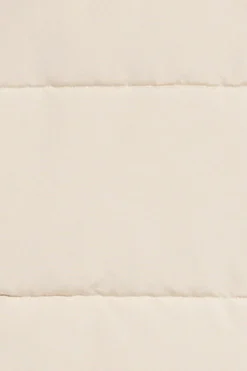 Chaleco beige acolchado con parche engomado Polo Club