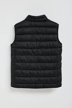 Chaleco Chase ultralight negro con parche Rigby Go